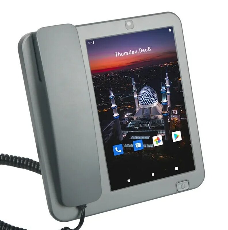 8 Zoll Großbild-Android-Tisch telefon mit SIM-Kartens teck platz kt5 (3c) 4g Video telefon