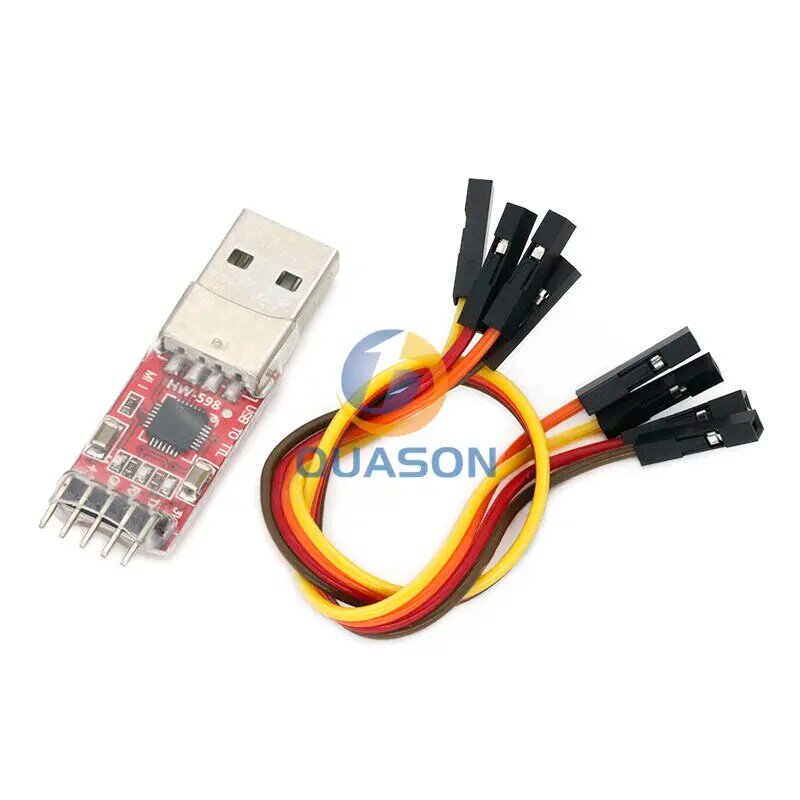 1pcs CP2102 module USB to TTL serial UART STC download cable PL2303 Super Brush line upgrade
