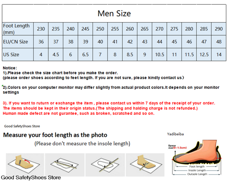 Zapatos de seguridad para hombre y mujer, botas de trabajo indestructibles con punta de acero, a prueba de perforaciones, novedad