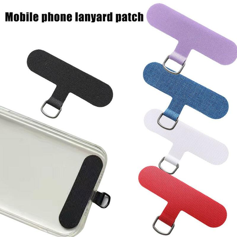 Ultra-thin Phone Tether Patch Gasket Cellphone Strap Connect Parts Piece Lanyard Safety Replacement P1x7
