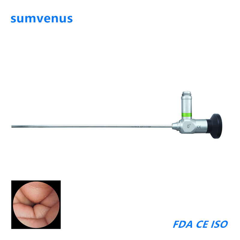Endoscopio quirúrgico rígido HD, 2,7mm, 4mm, 0, 30, 45, 70, 90 grados, sinusoscopio ENT, cámara