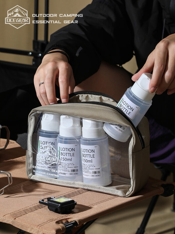 Damskie kosmetyczka kosmetyczka organizator podróży torby o dużej pojemności wodoodporne przezroczyste kosmetyczki