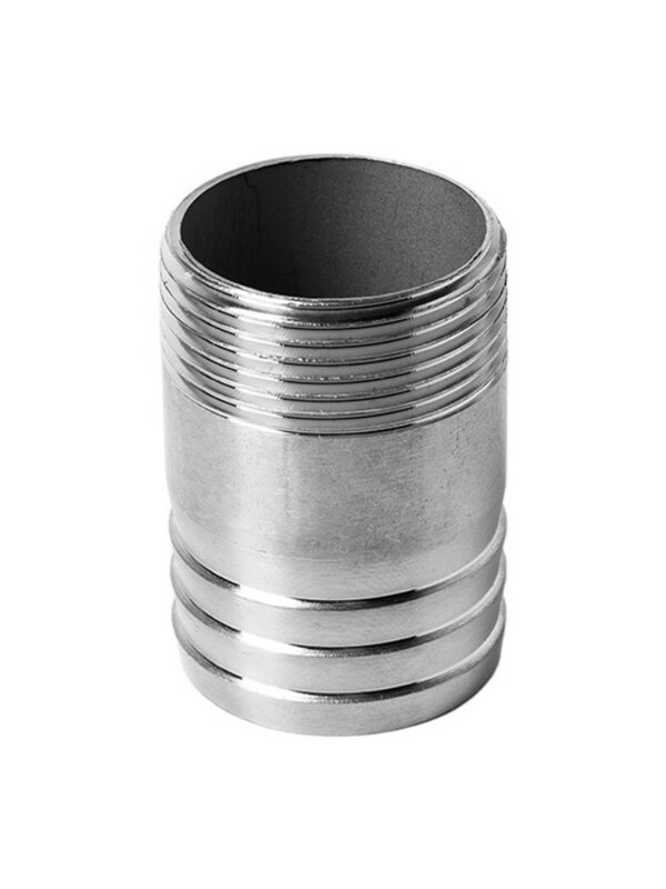1/8“1/4“3/8“1/2 BSP Male Thread Hose Tail Barb 304 Stainless Steel Threaded Pipe Fitting Connector Coupler For Water Oil Air