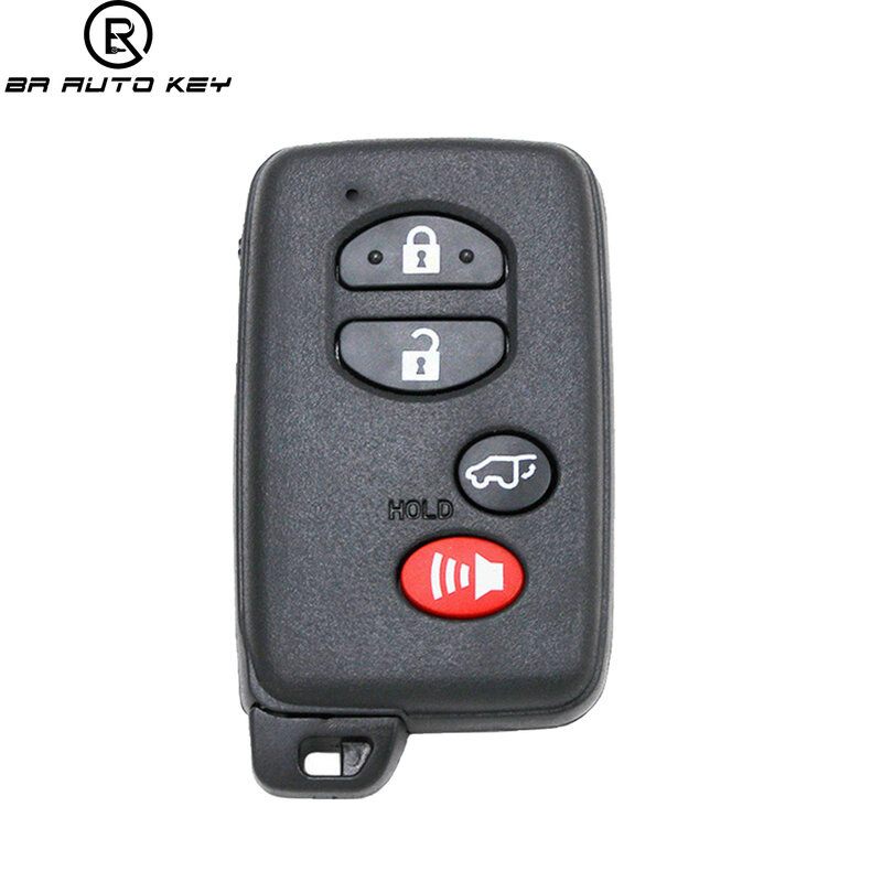 89904-48110 4 Tombol Remote Pintar Kunci Fob untuk Toyota Highlander Keyless-Go 2007-2014 314.3Mhz 4D Chip FCC:HYQ14AAB 271451-0140