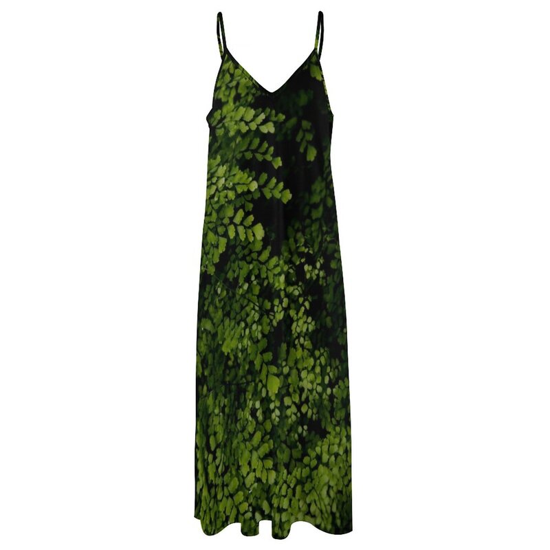 작은 잎. 민소매 드레스 숙녀 드레스, 특별 행사 무도회 드레스, 2023 숙녀 드레스, 2023 비치웨어