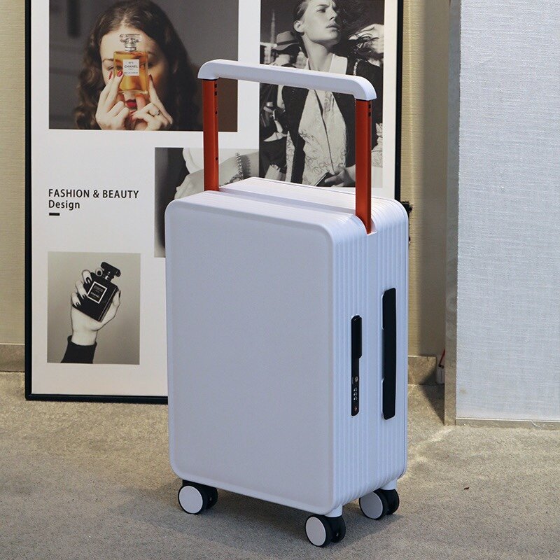 Fashion Width Draw-Bar Luggage Universal Wheel Light Luxury 20-Inch Boarding Bag Good-looking Trolley Suitcase Male And Female