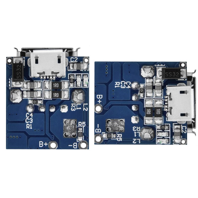 โมดูล5 x แบตสำรองเครื่องควบคุมการชาร์จ TP5400การเชื่อมต่อ Micro-USB และ USB