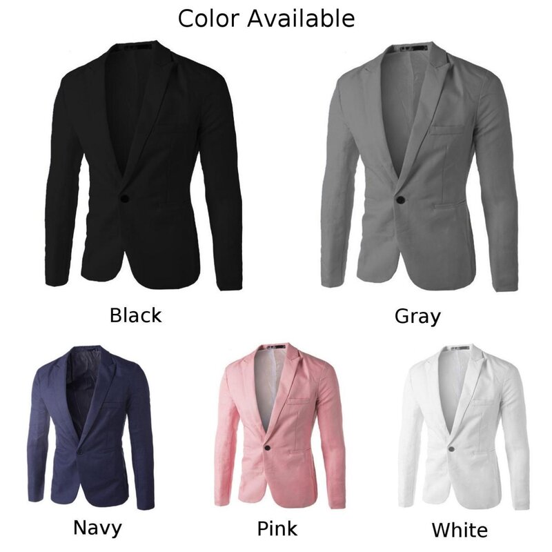 Jaket Blazer bisnis pria, setelan mantel elegan kerah untuk pria, jaket jas bisnis Formal musim panas dengan kancing ganda modis