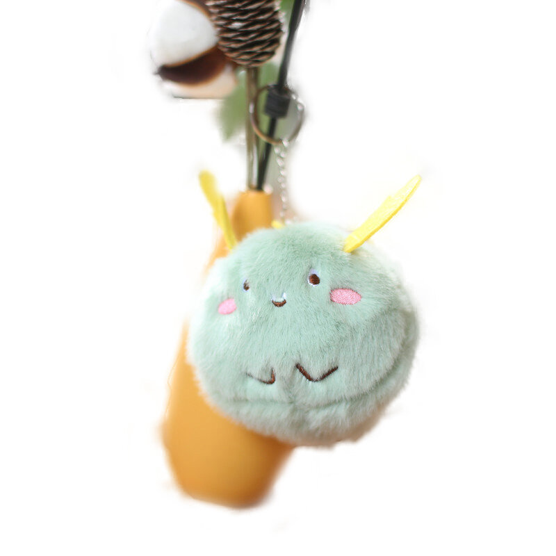 Dragon Mascot Plush Toy Keychain para crianças, animal dos desenhos animados, boneca de pelúcia, saco pendente, aniversário, presente de Natal, casal, fofo, 11cm