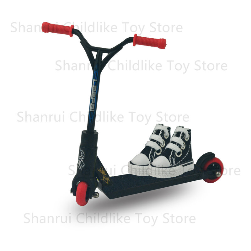 Scooter de dedo de duas rodas para crianças, skate de dedo, mini pano, bicicleta do dedo, brinquedo engraçado, brinquedos educativos