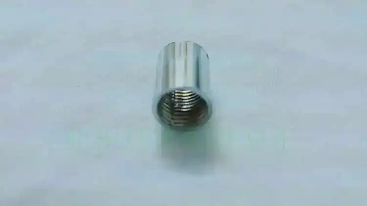 Tubo de conexão interno métrico, M10 Inner Tooth Hollow Beam, Tubo reto Acessórios da lâmpada, Haste de rosca de conexão