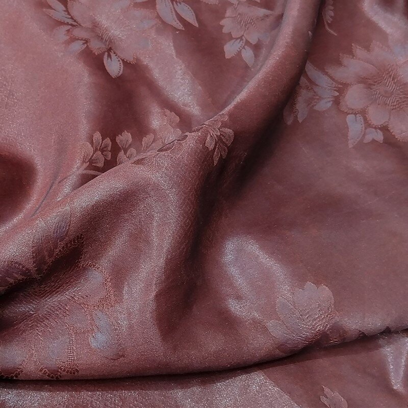 قميص وتنورة من قماش التوت ، زهرة من الحرير الوردي ، أحادي اللون ، شيونغسام ، 30 متر ، جديد ، 30 متر