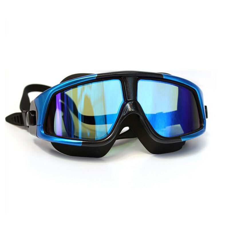 Nieuwe Mode Groot Frame Zwembril Voor Vrouwen Man Hd Antifog Bril Volwassen Fabrikant Groothandel