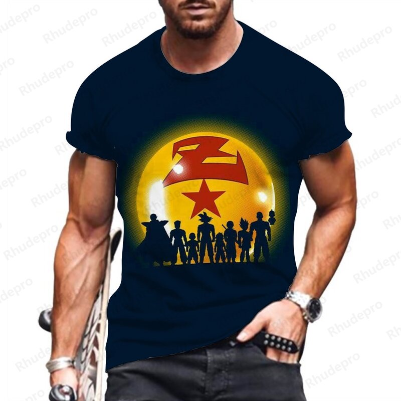 男性用ドラゴンボールZ Tシャツ,新しい流行のTシャツ,ベジータ2k,半袖の服,必需品,2023