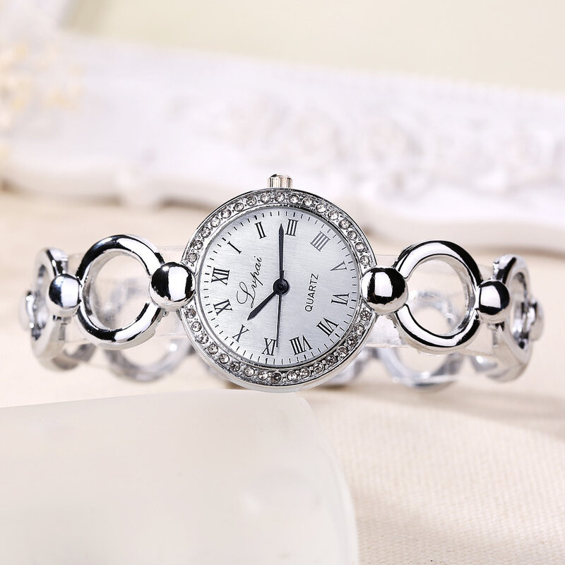 Relógios de quartzo feminino, Relógio de pulso feminino, Pulseira, Meninas, Luxo, Moda, Novo, 2022