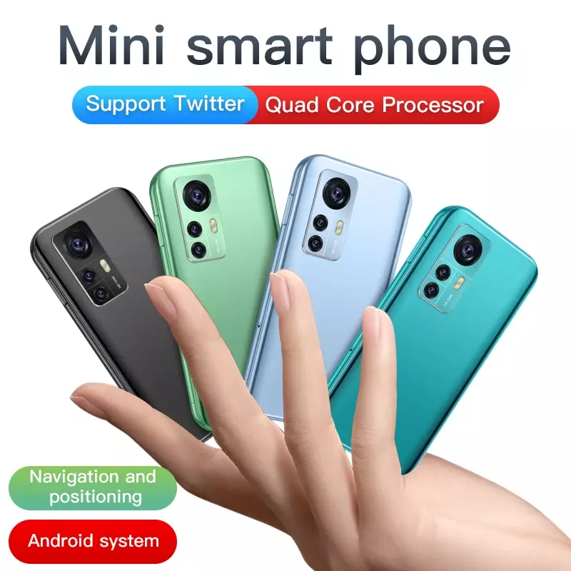 SOYES-D18 Mini Smartphone Android, Quad Core, Câmera Traseira de 5 Megapixels, Dual Sim, Dual Standby, Rede 3G, 700mAh