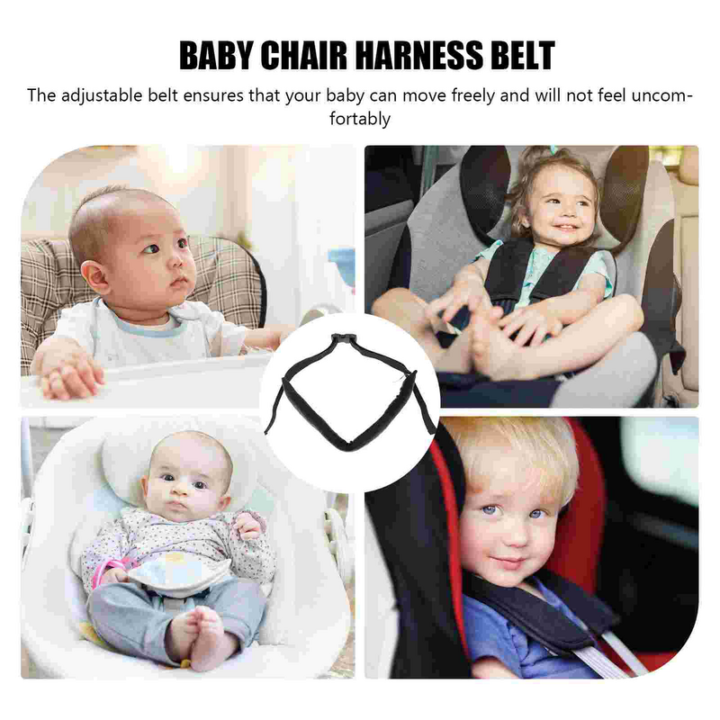 Arnês de cadeira ajustável para bebê, Baby Safety Protection, Chair Strap