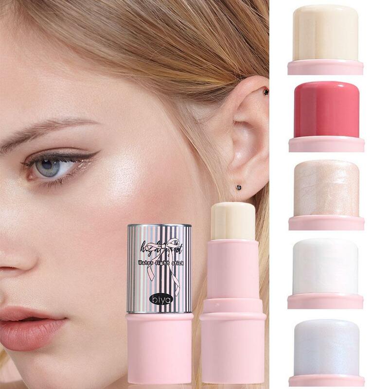 Shimmer Water Light Highlighter Stick Blush Stick Make Face Makeup Brighten Cosmetics Face Contour Body Colors 5 Up Illumin R5H3