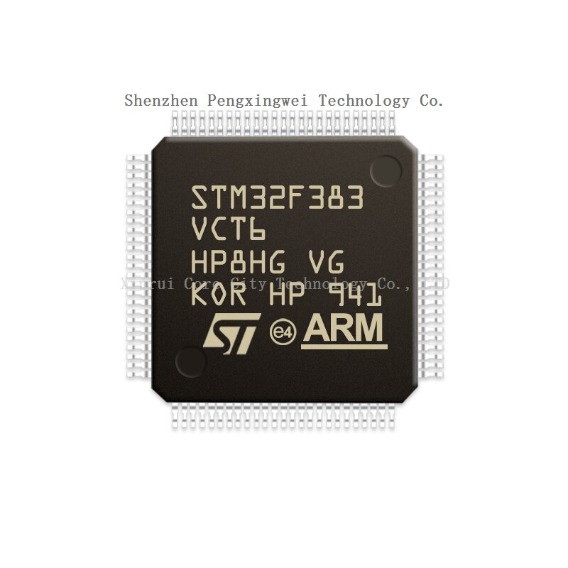 STM STM32 STM32F STM32F383 VCT6 STM32F383VCT6 w magazynie 100% oryginalny nowy mikrokontroler LQFP-100 (MCU/MPU/SOC) CPU