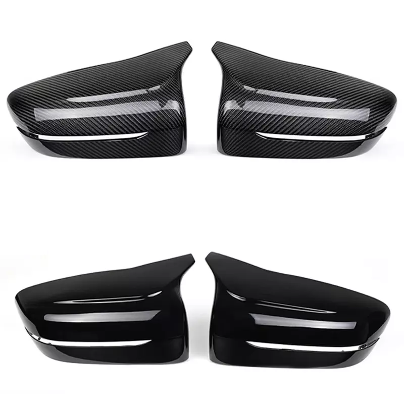 Сменные крышки для дверных зеркал из АБС-пластика для BMW RHD 5 7 Series G30 G31 G11 G12, Гарантированная Совместимость, блестящий черный