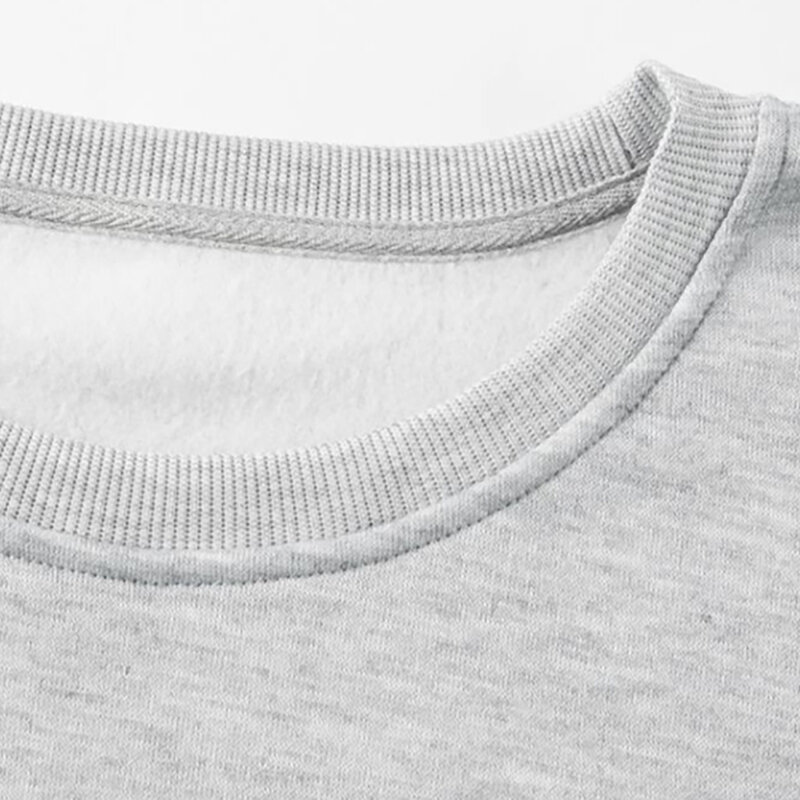 Bluza damska nadruk kota bębnowa sweter z okrągłym wycięciem pod szyją opuszczane ramiona bluza Scrunchy