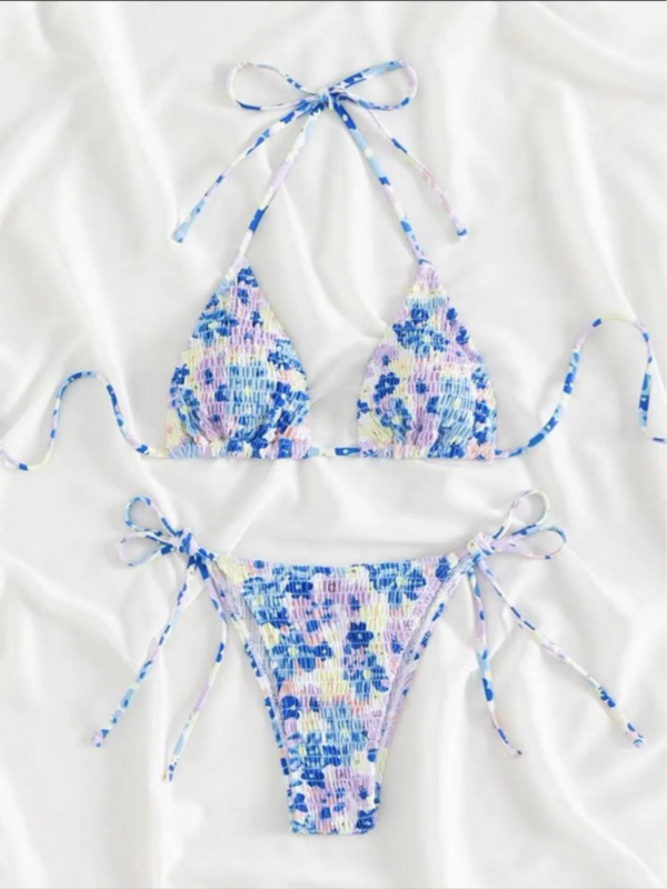 2024 nowy strój kąpielowy bikini damski seksowny pasek bikini