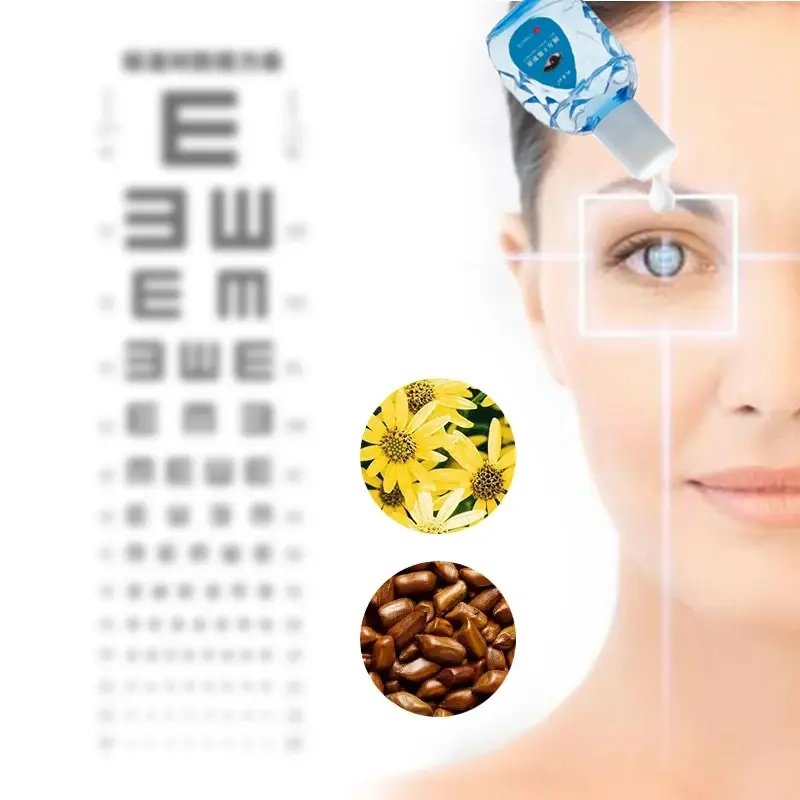 Gotas para los ojos de alta calidad, 15ml, alivia la fatiga ocular, elimina los ojos secos, antiinflamatorio y esteriliza, hidrata