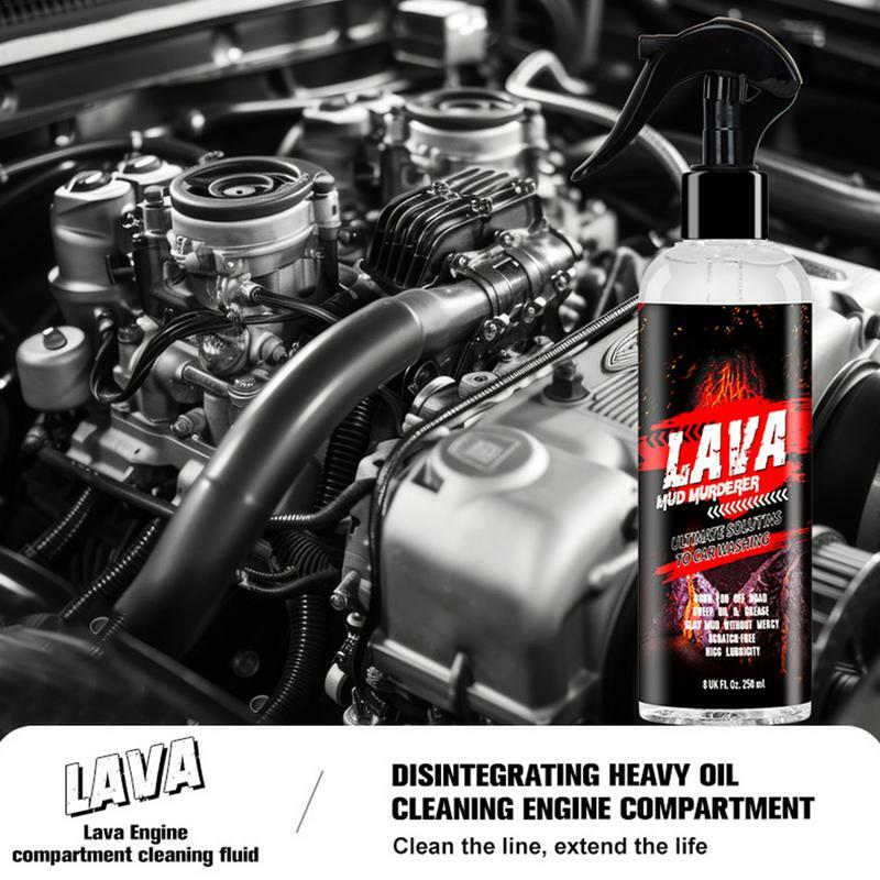 Engine Cleaner And Degreaser Spray Heavy Oil Stains Strong Decontamination Degreasing Sludge Cleaner Oil Grease Cleaners