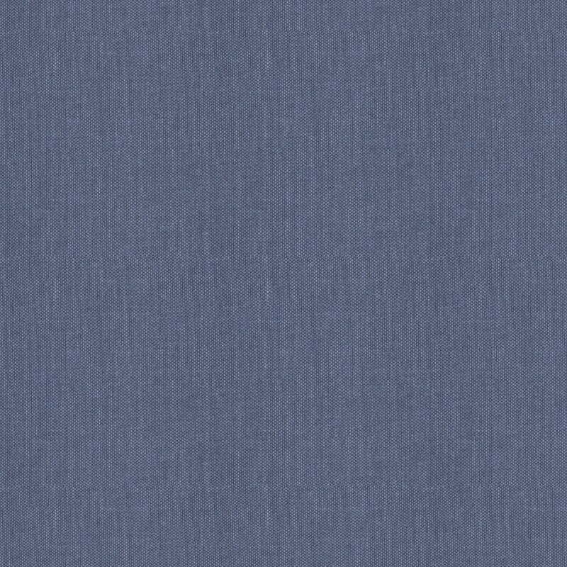 Mainstenci- Coussin de siège profond rectangulaire, bleu indigo, extérieur, 2 pièces, 45 po x 24 po