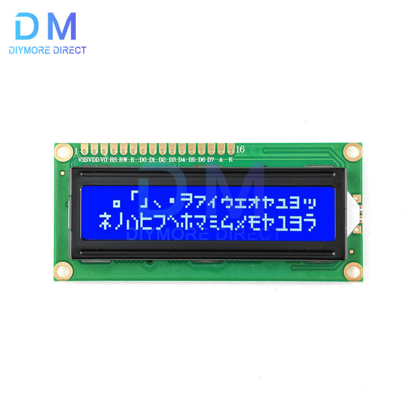 ЖК-дисплей 1602 1602 Модуль синий экран 16x2 символа ЖК-дисплей модуль контроллера экран для Arduino
