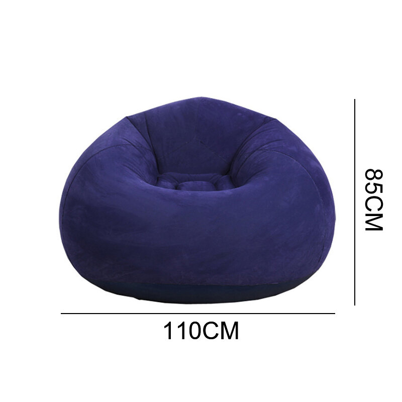 Inflatable Sofa Chairs Large Tatami Pvc Leisure Lounger Couch Seat Living Room Bedroom Dormitory Furniture