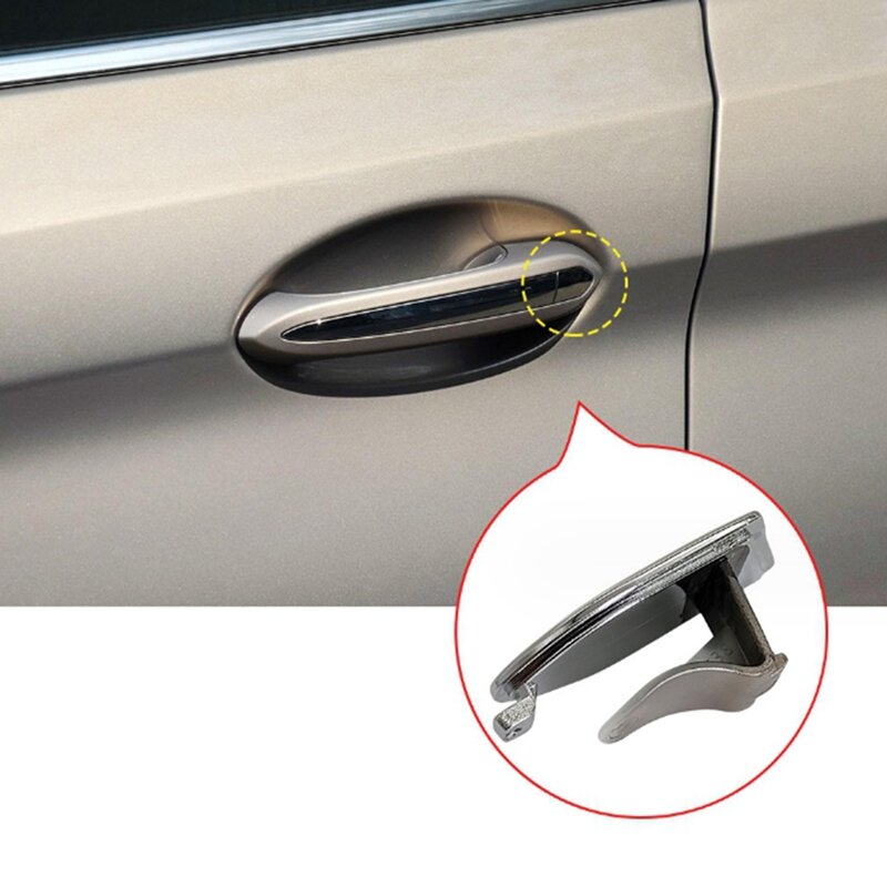 Untuk BMW 5 Series 6 Series X3 X4 pegangan luar Keyhole Cover mobil kiri depan membuka penutup aksesoris pengganti 51217489343