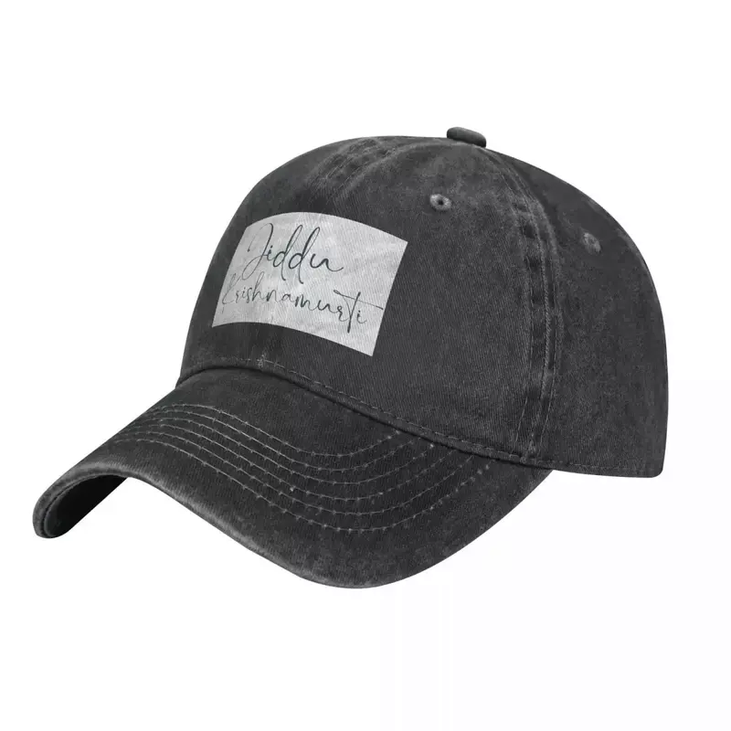 Jiddu Krishnamurti Name-cytuje kapelusz kowbojski nowego w kapeluszu czapka typu Trucker czapka golfowa golfa dla kobiet