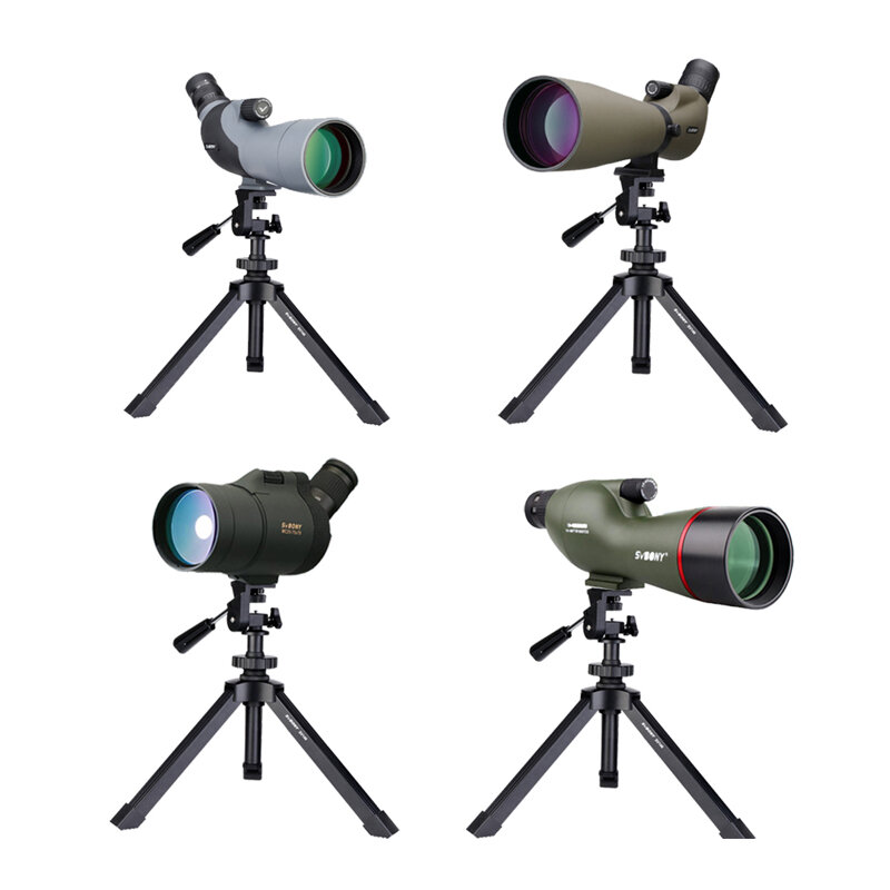 SVBONY SV146 treppiede da tavolo per orologio monoculare per uccelli telescopio impermeabile di alta qualità binocolo da caccia treppiede regolabile