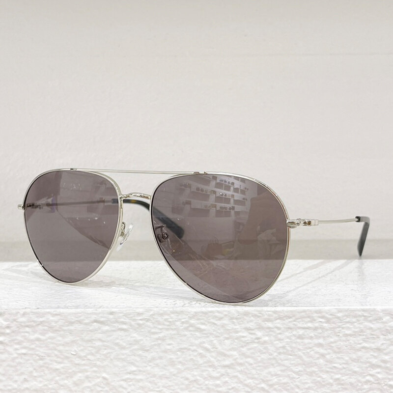Óculos de sol Double Beam para homens e mulheres, GV7196GS, óculos de titânio artesanais, óculos de proteção UV, moda ao ar livre, alta qualidade, original