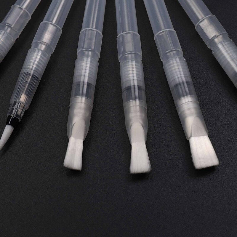 Água Cor Brush Pen Set, Canetas Aquarela para pintura marcadores, 48 pcs