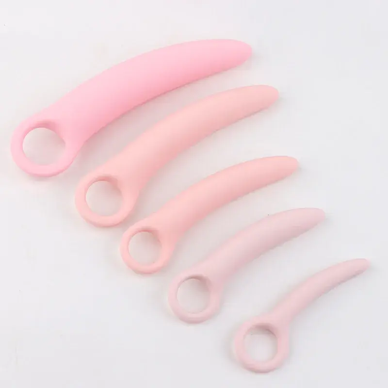 5size Hand-hold Anal Plug Butt Plug Silicone Anal Toys for Woman Vagina Open Pussy Plug G Spot Massager Butplug Anus Dilator Gay
