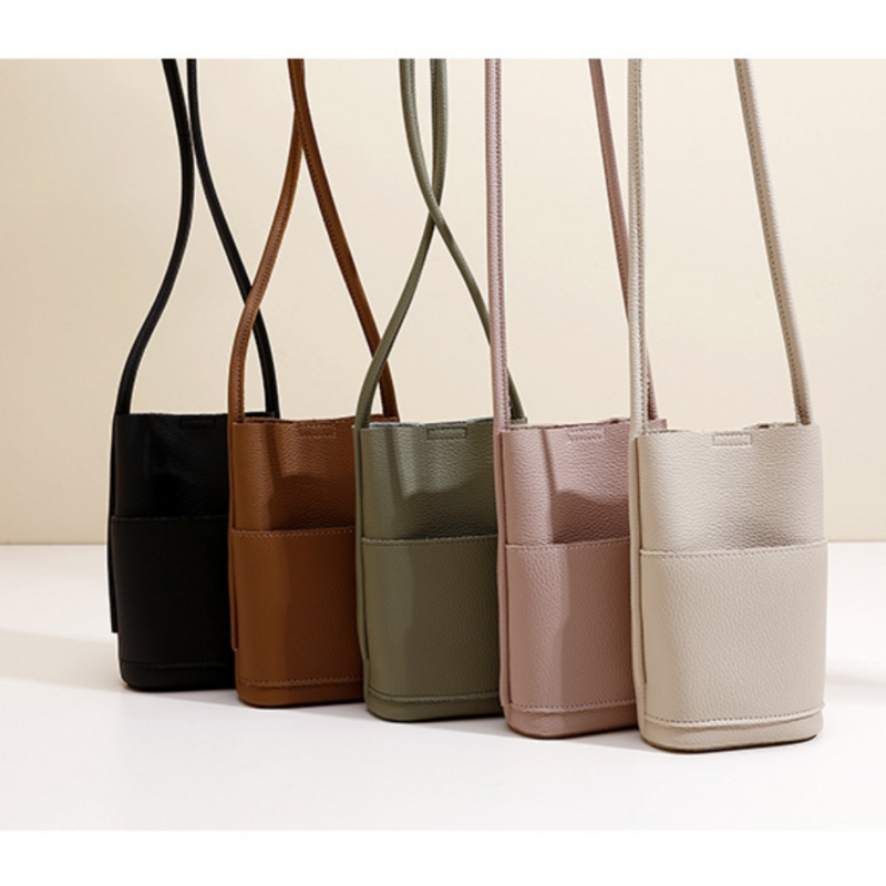 حقيبة هاتف كروس بودي من الجلد الصناعي الناعم للنساء ، حقيبة كتف متعددة الاستخدامات ، جديدة