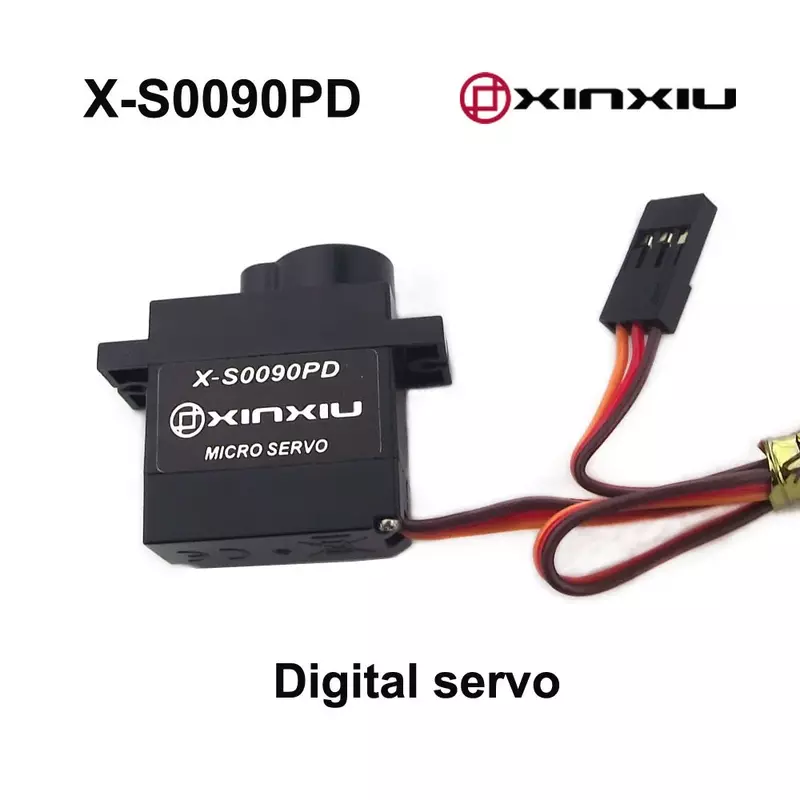 Digitale Servo 360 Graden Rotatie 9G Micro Plastic Gear Servo 1.5Kg. Cm 4.8-6V Voor Xinxiu X-S0090PD Rc Auto Vliegtuigen Robot