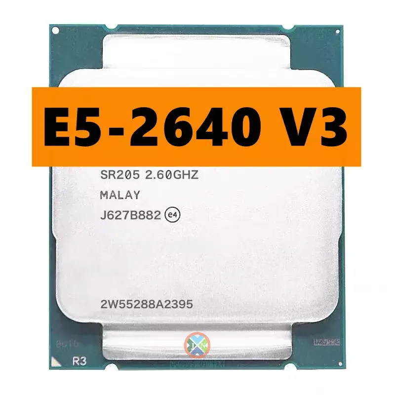 E5-2640V3 SR205 2.60GHz 8-Cores 20M LGA2011-3 E5-2640 V3 processor E5 2640V3 free shipping