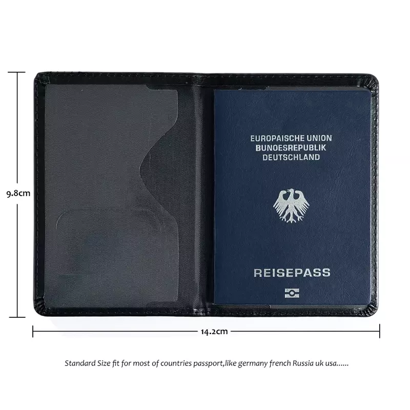Casing Travel Anime sampul paspor mode untuk paspor konoha