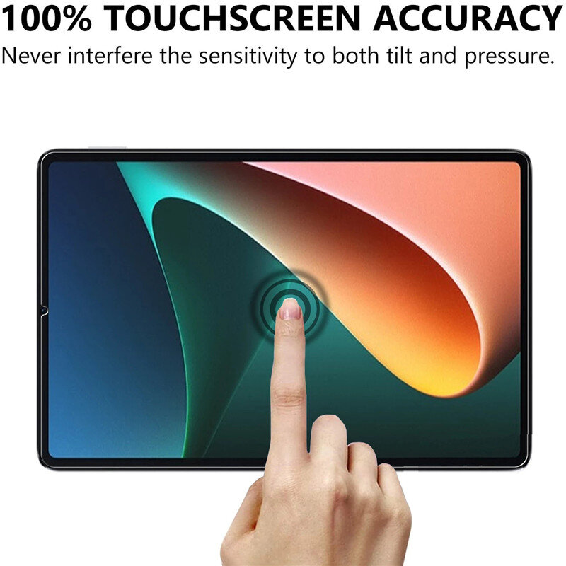 9H Protetor De Tela De Vidro Temperado Para Xiaomi Pad 5 Pro 12.4 ''2022 Protetor De Vidro pad5 pro 12.4 Anti Scratch Película Protetora