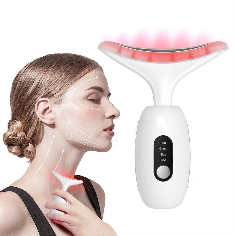 Send Inquiry to Get Free Samp wholesale portable facial and neck massager neck rejuvenation v-face lifting massager device