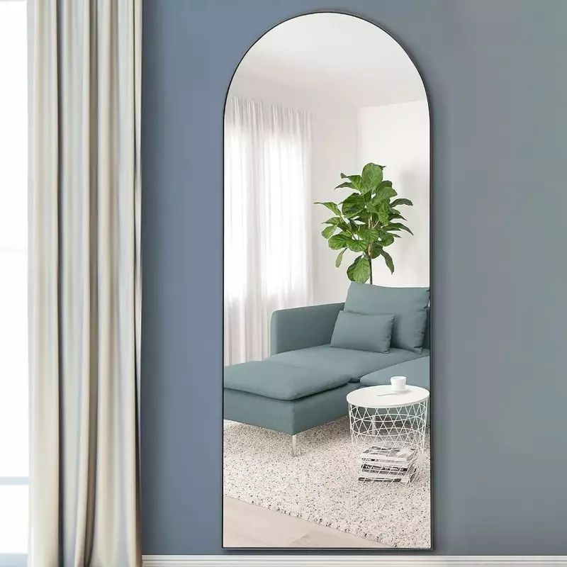 Long Big Mirror Full Body Mirrors for Home Wall Dressing and Wall-Mounted - Black Freight Free Floor Length Mirror Aesthetic