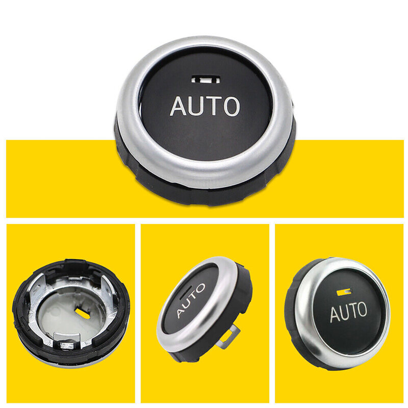 Botão do botão do interruptor do controle do clima da rotação do A/C, Acessórios do carro, 61319393931, BMW 528i 535i 550i 640i 650i, 1Pc
