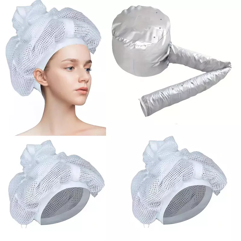 Net Plopping Cap For Drying Curly Hair With Drawstring Adjustable Large Hair Bonnet Mesh Hair Drying  Net Plopping Bonnet