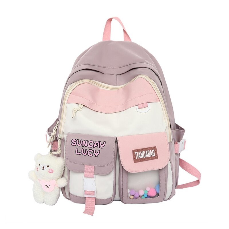 Рюкзаки для девочек-подростков, школьников, школьников, книжная сумка, милая сумка для колледжа, женская легкая сумка для рюкзак