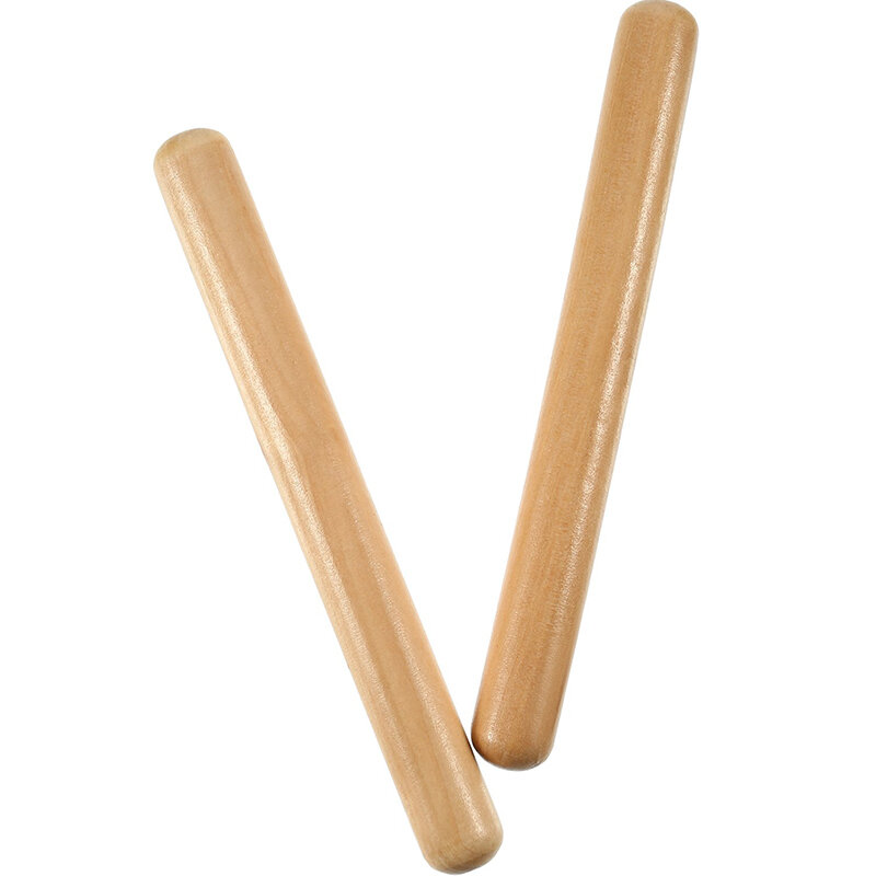 Drewniane pałeczki pałeczki do perkusji jednej pary podudzia drewno klonowe perkusja akcesoria 2-4 lata nieelektryczne Unisex