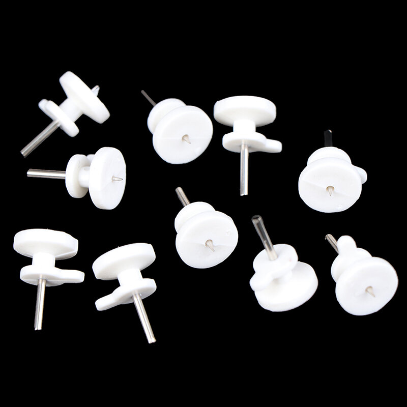 10Pcs Small Wall Mounted Hooks Non-Trace Nail for Concrete Cinder Block Hardwood Practical Tool