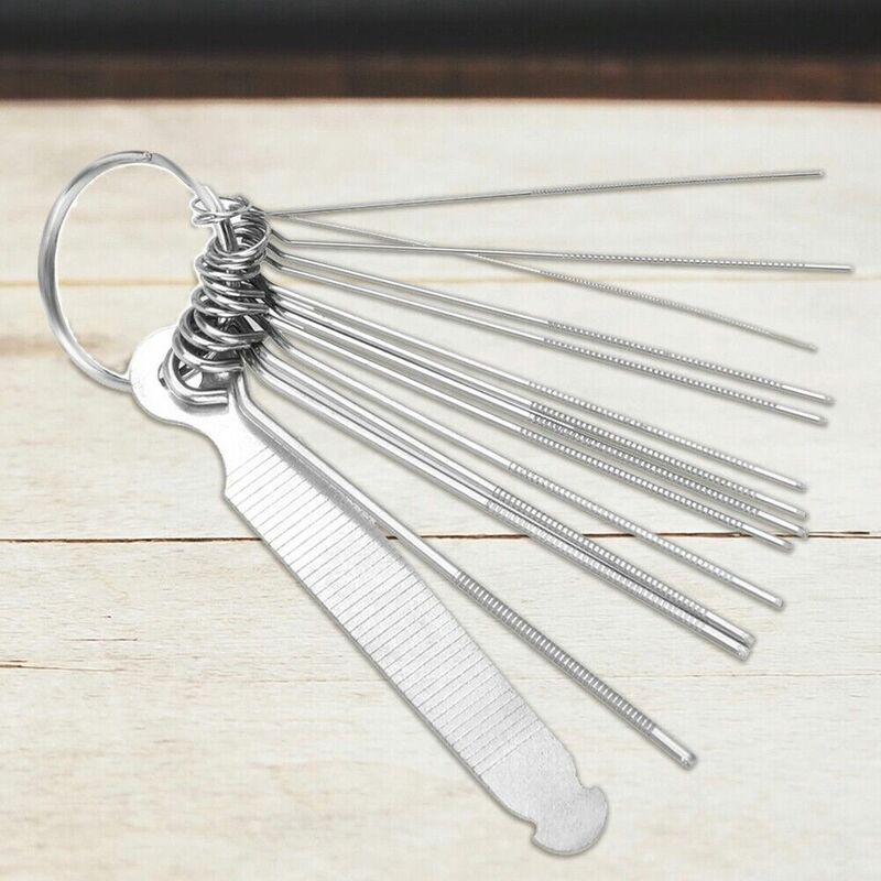 Professional Stainless Steel Guitar Nut Slotting File String Saw Rods Guitar Repair Luthier Tool DIY Slot Filing Music Accessory